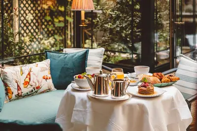 Nourriture dans l'hôtel ou à proximité