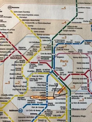 Plan de l'établissement APPARTEMENT T2 RER CACHAN