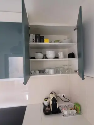 Cuisine ou kitchenette dans l'établissement La maison de toujours