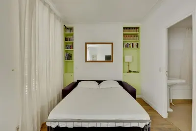 Un ou plusieurs lits dans un hébergement de l'établissement Unit 009 - Saint Germain des Près (Cherche Midi)
