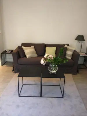 Coin salon dans l'établissement Appartement Cherche-Midi