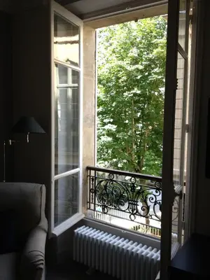 Balcon ou terrasse dans l'établissement Appartement Cherche-Midi