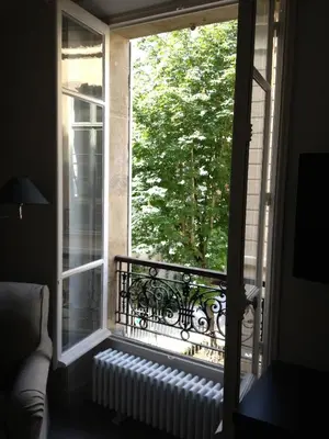 Balcon ou terrasse dans l'établissement Appartement Cherche-Midi