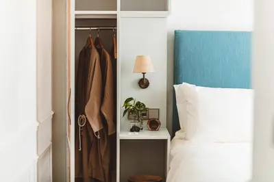 Un ou plusieurs lits dans un hébergement de l'établissement HOY Paris - Yoga Hotel