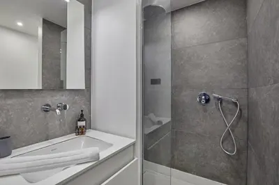 Salle de bains dans l'établissement Résidence Center of Paris by Studio prestige