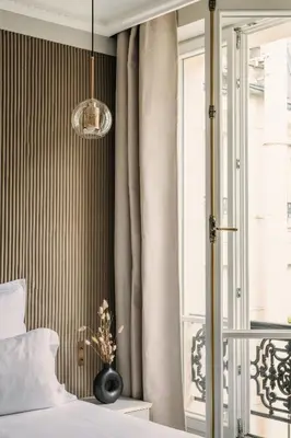 Un ou plusieurs lits dans un hébergement de l'établissement HIGHSTAY - Luxury Serviced Apartments - Rue de Rivoli