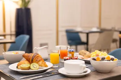 Nourriture dans l'hôtel ou à proximité