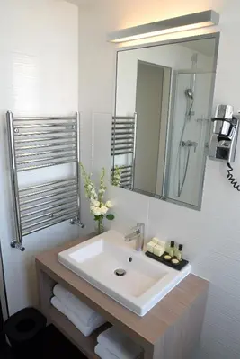 Salle de bains dans l'établissement Hôtel Saint-Charles