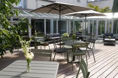 Restaurant ou autre lieu de restauration dans l'établissement Hôtel Saint-Charles