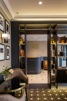 Coin salon dans l'établissement Lenox Montparnasse