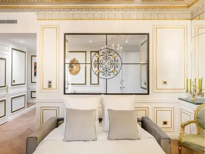 Coin salon dans l'établissement Merveil - Signature Suite - Louvre - Marcel I