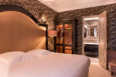 Un ou plusieurs lits dans un hébergement de l'établissement Villa Glamour