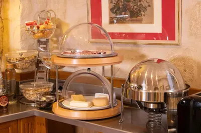 Nourriture dans l'hôtel ou à proximité