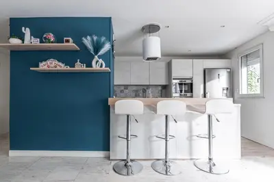 Cuisine ou kitchenette dans l'établissement Chic! Porte de Versailles, Parking, Proche Métro