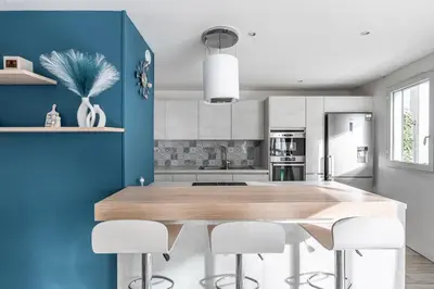 Cuisine ou kitchenette dans l'établissement Chic! Porte de Versailles, Parking, Proche Métro