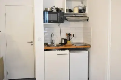 Cuisine ou kitchenette dans l'établissement Functional Studio In Paris