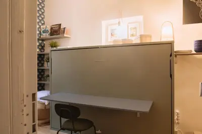 Cuisine ou kitchenette dans l'établissement Functional Studio In Paris
