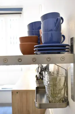 Cuisine ou kitchenette dans l'établissement Functional Studio In Paris