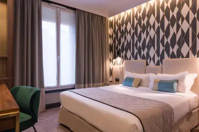 Un ou plusieurs lits dans un hébergement de l'établissement Best Western Select Hotel