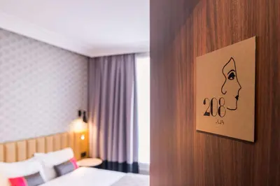 Un ou plusieurs lits dans un hébergement de l'établissement Best Western Select Hotel