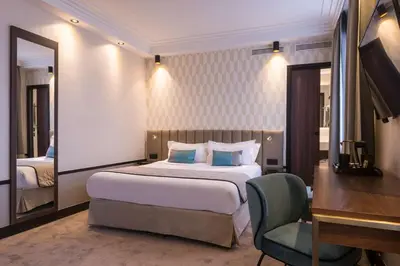 Un ou plusieurs lits dans un hébergement de l'établissement Best Western Select Hotel