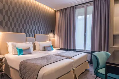 Un ou plusieurs lits dans un hébergement de l'établissement Best Western Select Hotel