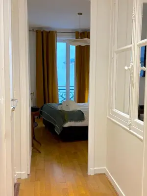 Un ou plusieurs lits dans un hébergement de l'établissement L'appartement Magdebourg