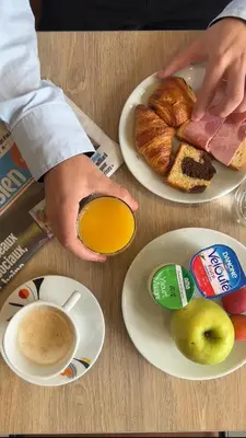 Nourriture dans l'hôtel ou à proximité