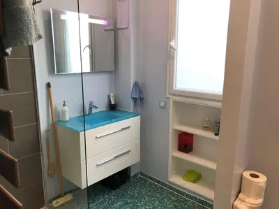 Salle de bains dans l'établissement Gobelins