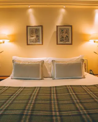 Un ou plusieurs lits dans un hébergement de l'établissement Le Relais Montmartre