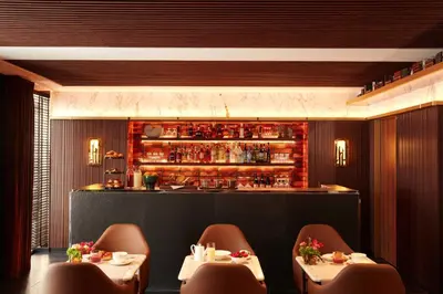 Salon ou bar de l'établissement Hotel La Villa Saint Germain Des Prés