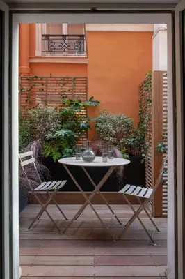 Balcon ou terrasse dans l'établissement Nuage