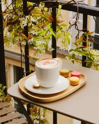 Balcon ou terrasse dans l'établissement Nuage