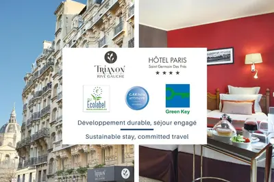 Certificat, récompense, panneau ou autre document affiché dans l'établissement Hotel Trianon Rive Gauche