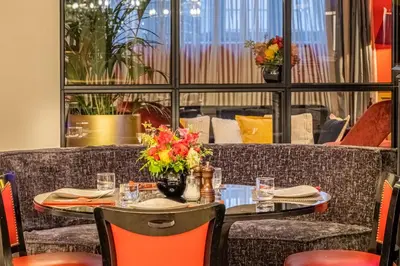 Coin salon dans l'établissement Hotel Trianon Rive Gauche