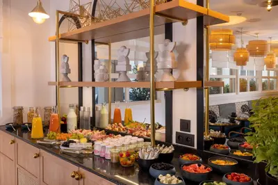 Nourriture dans l'hôtel ou à proximité
