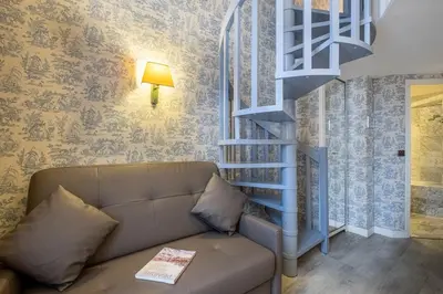 Coin salon dans l'établissement Hôtel Baudelaire Opéra