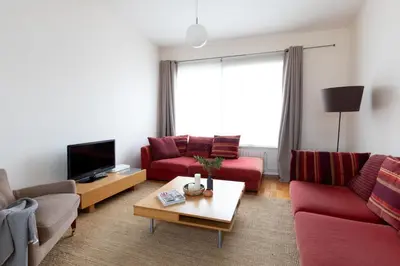 Coin salon dans l'établissement Paris-Maison-appartement-7 chambres métro Jourdain