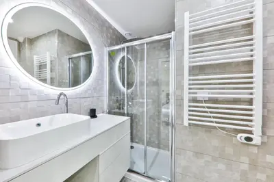 Salle de bains dans l'établissement BASTILLE/LE MARAIS-LUXURIOUS 3 rooms flat