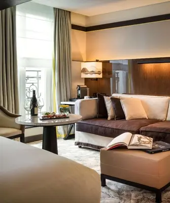 Coin salon dans l'établissement Hyatt Paris Madeleine