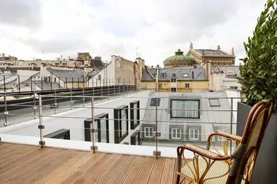 Balcon ou terrasse dans l'établissement Maison Albar - Le Vendome
