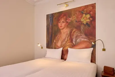 Un ou plusieurs lits dans un hébergement de l'établissement Timhotel Tour Montparnasse
