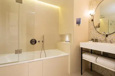 Salle de bains dans l'établissement Hotel & Spa La Belle Juliette