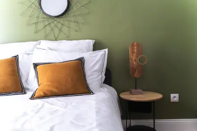 Un ou plusieurs lits dans un hébergement de l'établissement Palais des congrès , 4 bedrooms