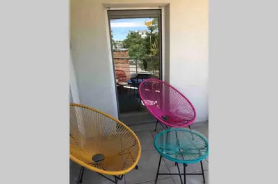 Balcon ou terrasse dans l'établissement Fruitiers1