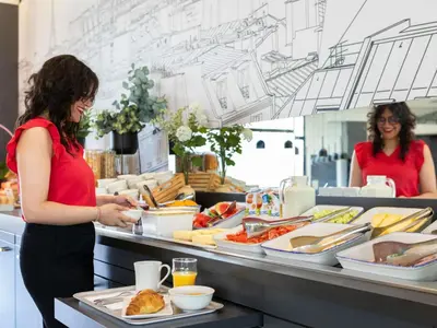 Nourriture dans l'hôtel ou à proximité