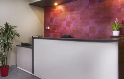 Hall ou réception de l'établissement Hôtel des Pavillons