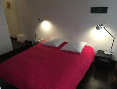 Un ou plusieurs lits dans un hébergement de l'établissement Chambre d'Hôtes Annelets