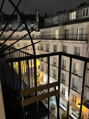 Balcon ou terrasse dans l'établissement Quartierlatin apartment