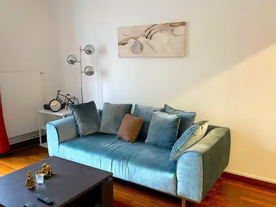 Coin salon dans l'établissement L'appartement Saint-Germain